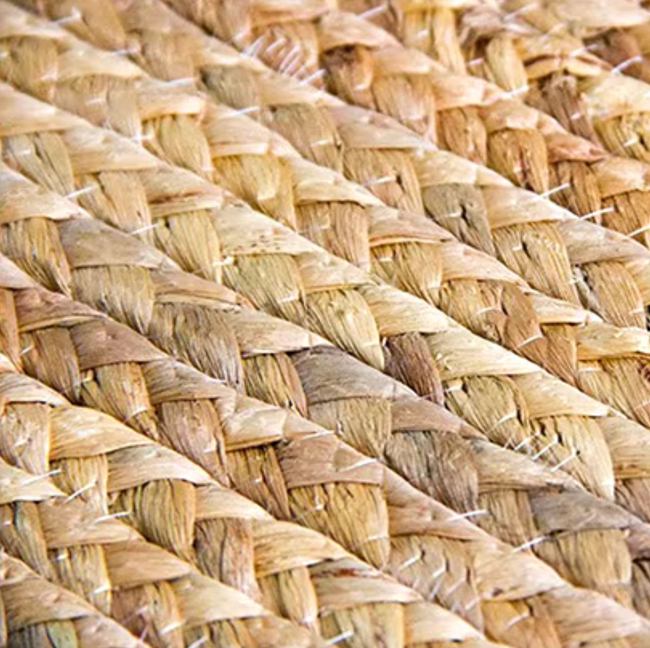 Handmade Water Reed Rattan Rugs for Bedroom and Living Room