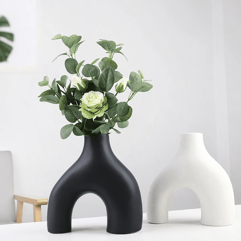 Modern Nordic Vase for Home & Office (Flowers or Decor)