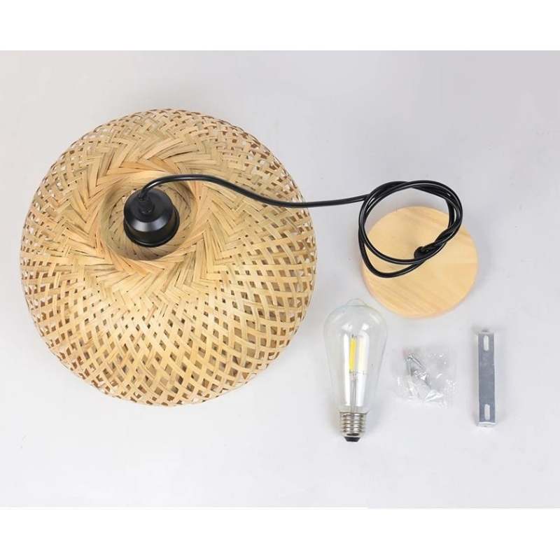 Classical Bamboo Weaving Chandelier Lamp