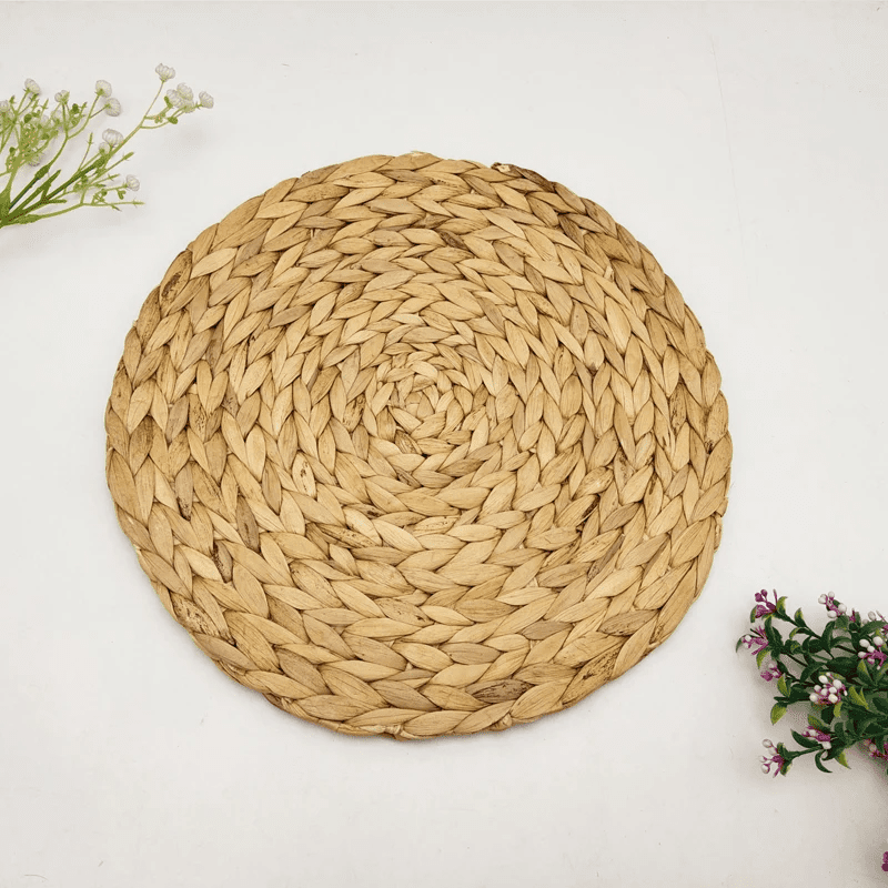 Heat Resistant Natural Rattan Placemats (Set of 4)