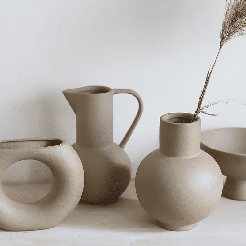 Minimalist Dream: Ceramic Vases