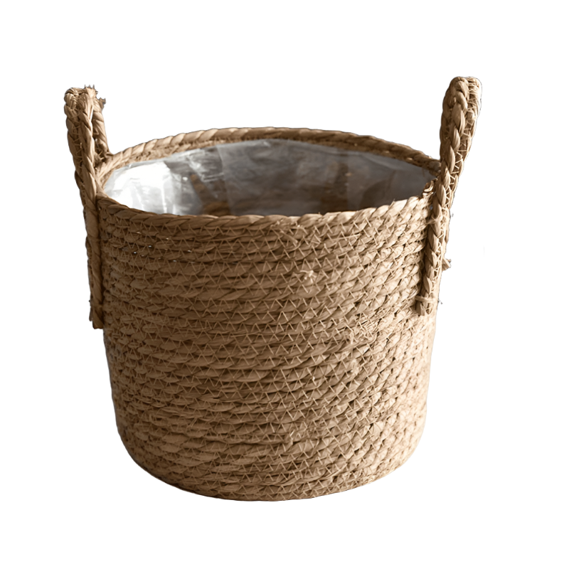 Giant Nordic Planter: Handwoven Seagrass Basket for Indoor Plants (Extra Large!)