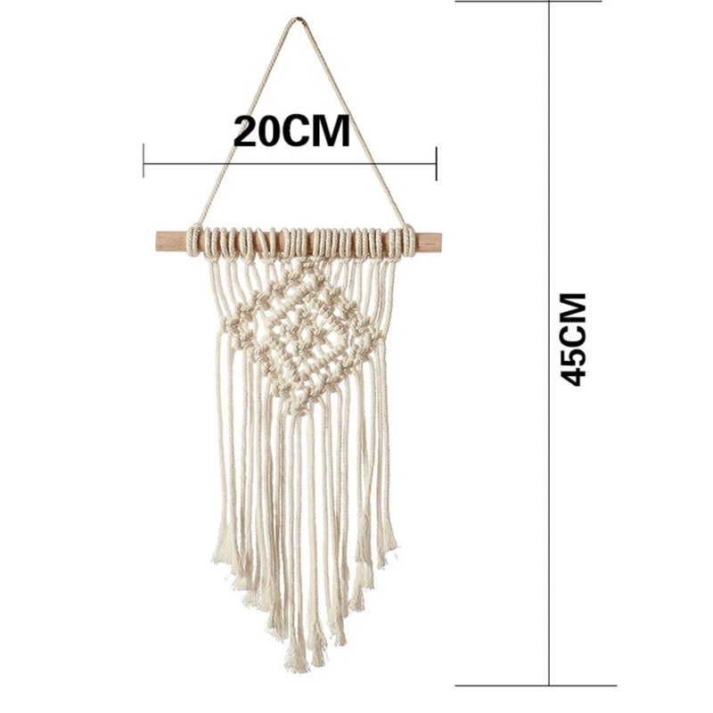 Macrame Wall Hanging Tapestry