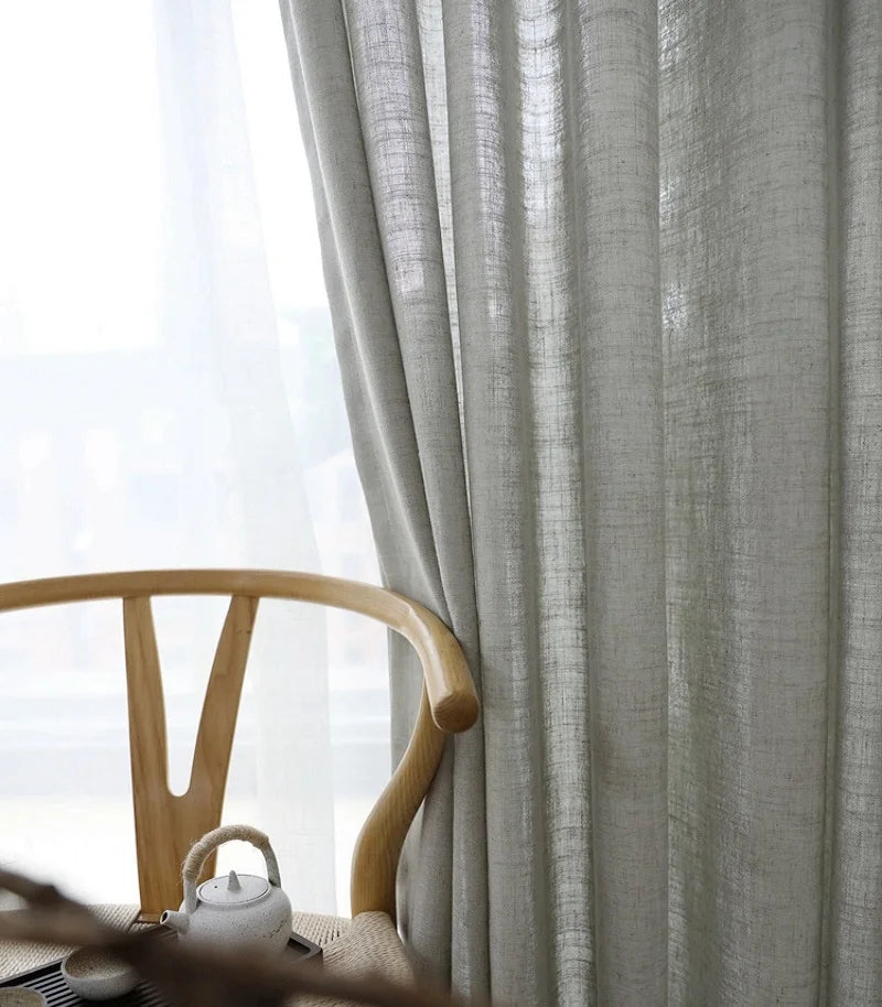 Linen Sheer Curtains