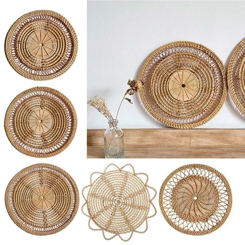 Nordic Handmade Rattan Wall Decoration