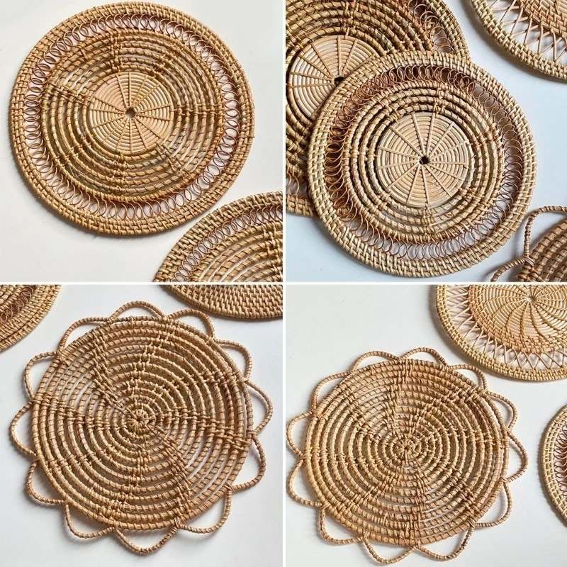 Nordic Handmade Rattan Wall Decoration