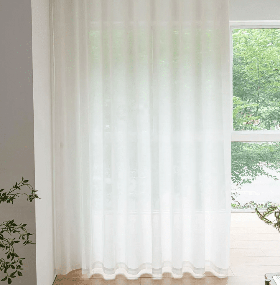 Japandi Light: Linen Sheer Curtains for Soft, Layered Look (Living Room & Bedroom)