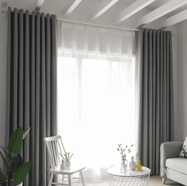 Natural Linen Curtains for Serenity