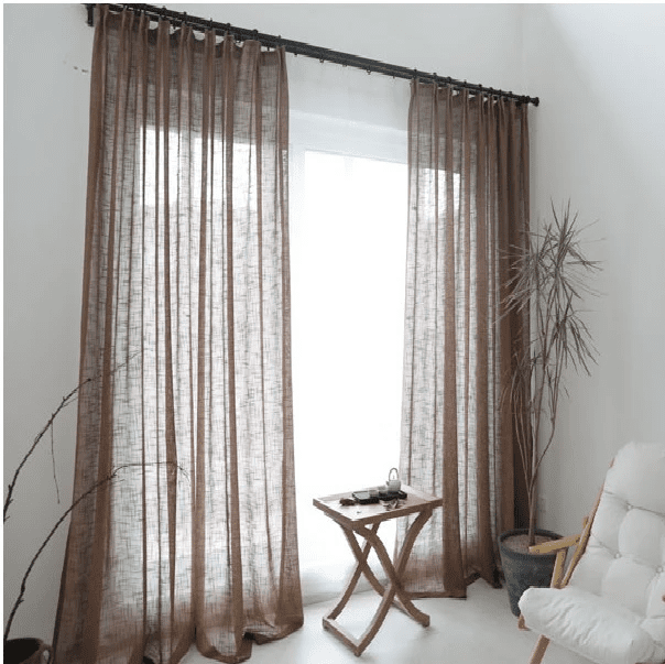 Linen Sheer Curtains