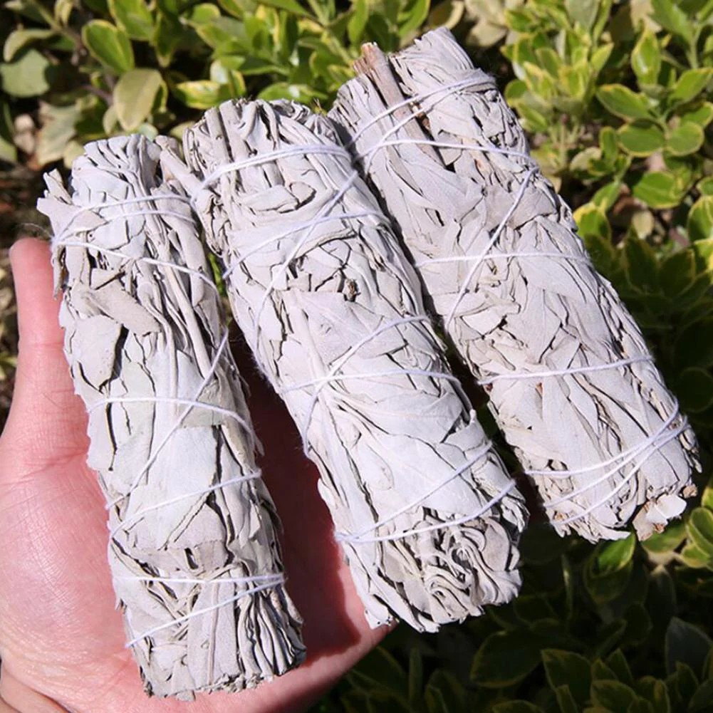 Natural White Sage Bundles - Smudge Sticks for Indoor Purification and Aroma