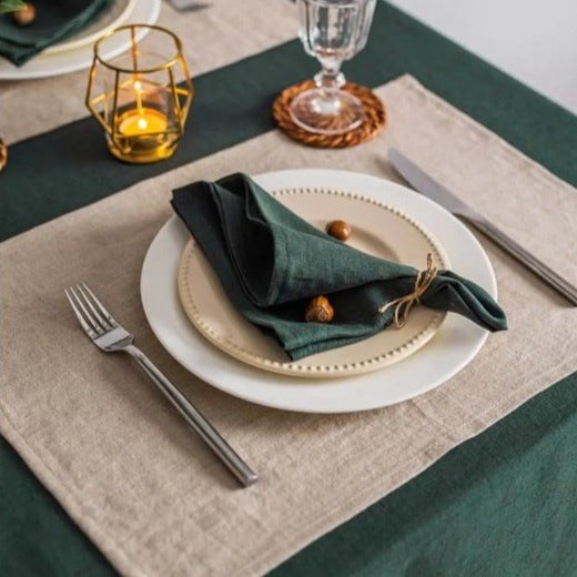 Linen Napkins (100% Natural! Elevate Every Table)