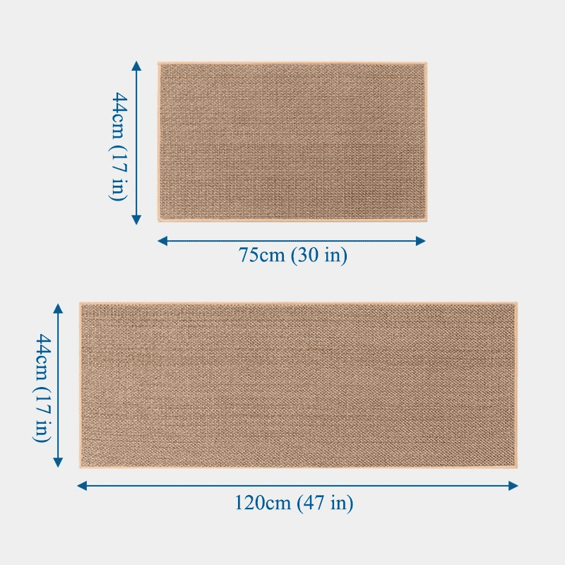 Durable Natural Flax Entry Door Mat