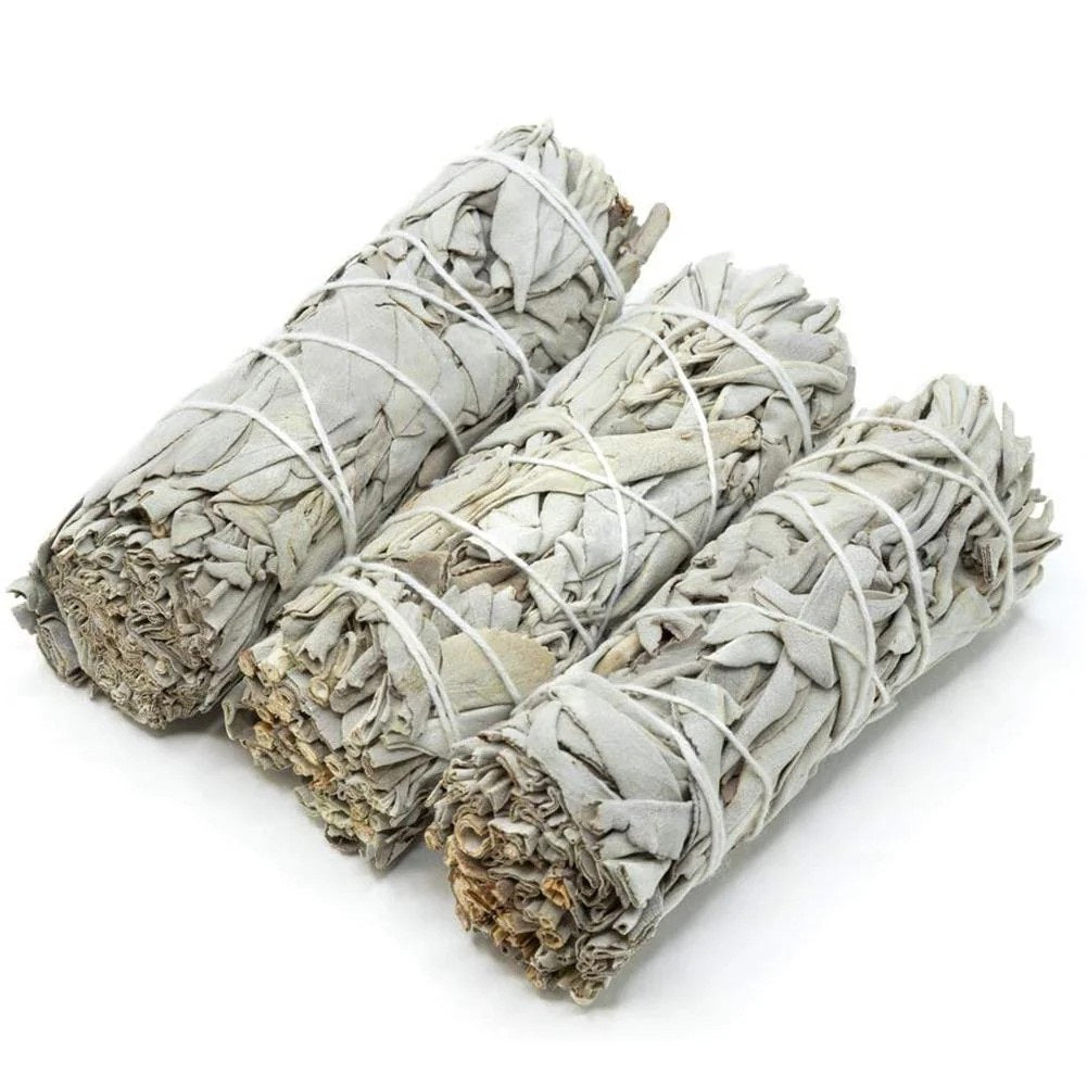 Natural White Sage Bundles - Smudge Sticks for Indoor Purification and Aroma