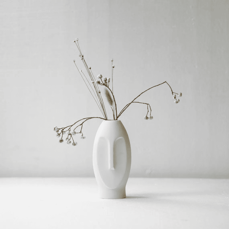 Blooming Personalities: Whimsical Face Vase (Modern Home Decor)