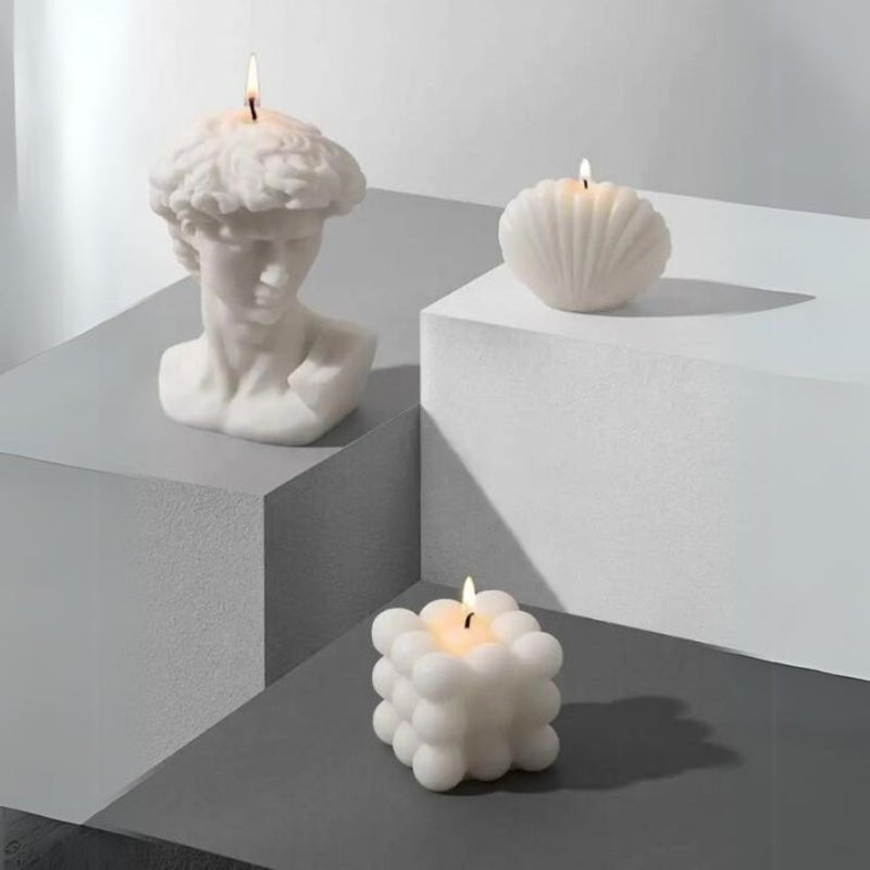 White David Scented Candles