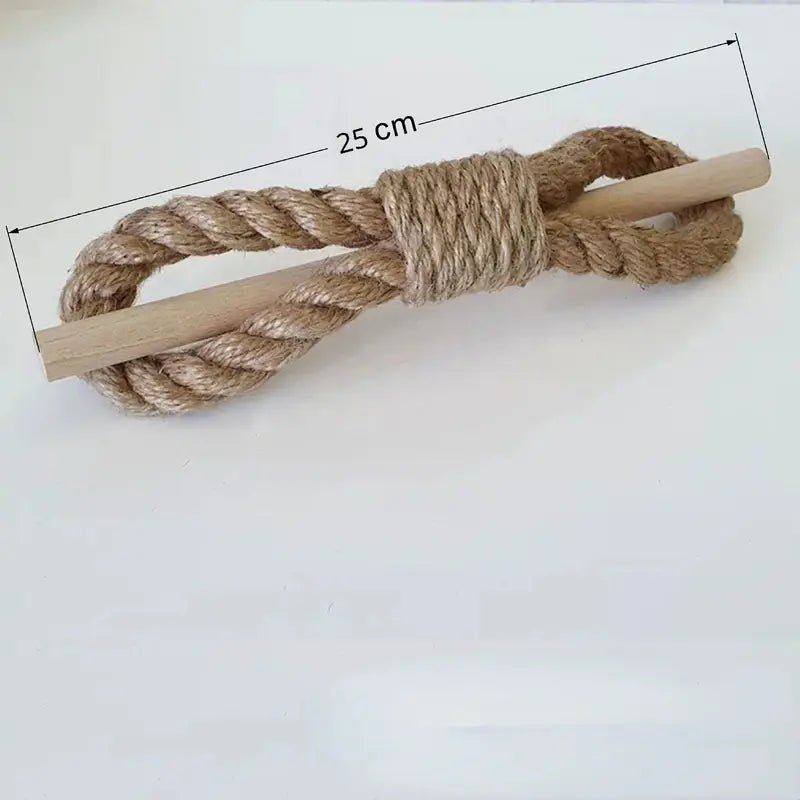 Nordic Hemp Rope Curtain Tiebacks