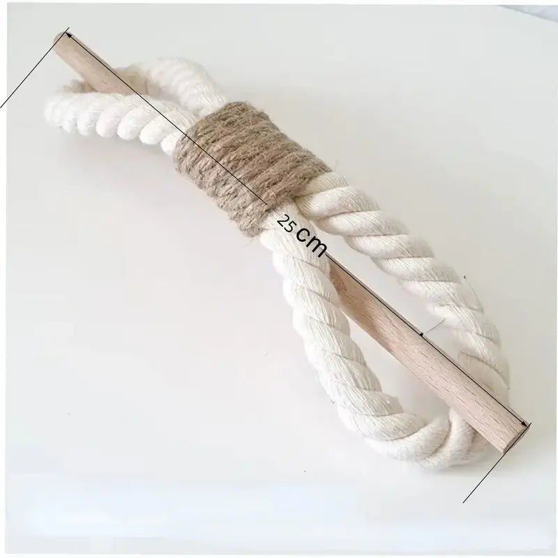 Nordic Hemp Rope Curtain Tiebacks