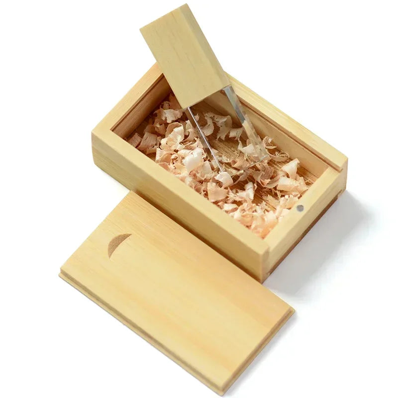 Gift USB Flash Drive: Crystal Wood