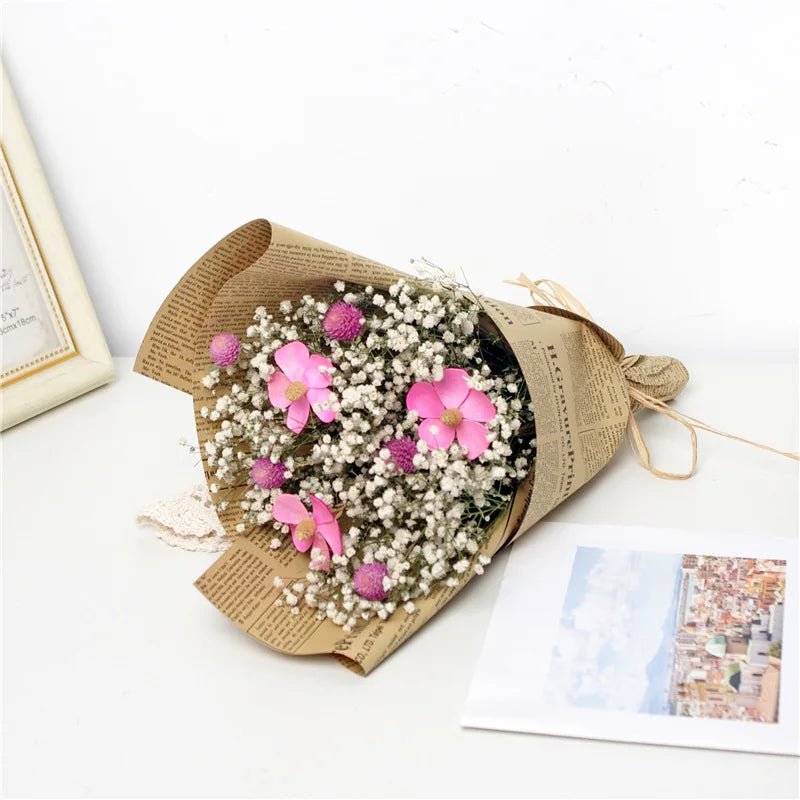 Dried Rose Bouquet: Real Flowers, Lasting Gift