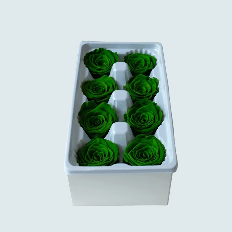 8pcs Eternal Flower Preserved Rose DIY Material