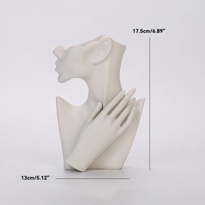 Sculptural Elegance: Body Art Vase (Statement Piece for Modern Homes)