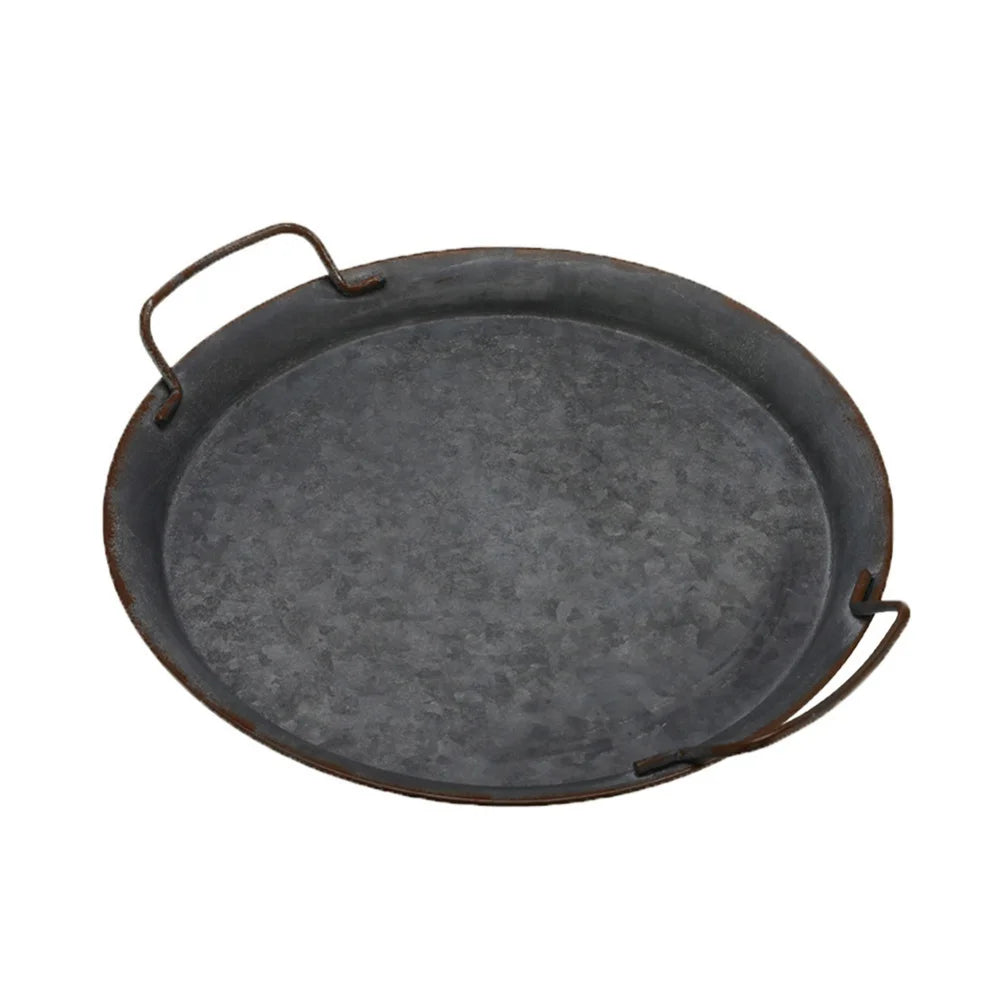 Metal Iron Tray for Home and Restaurant