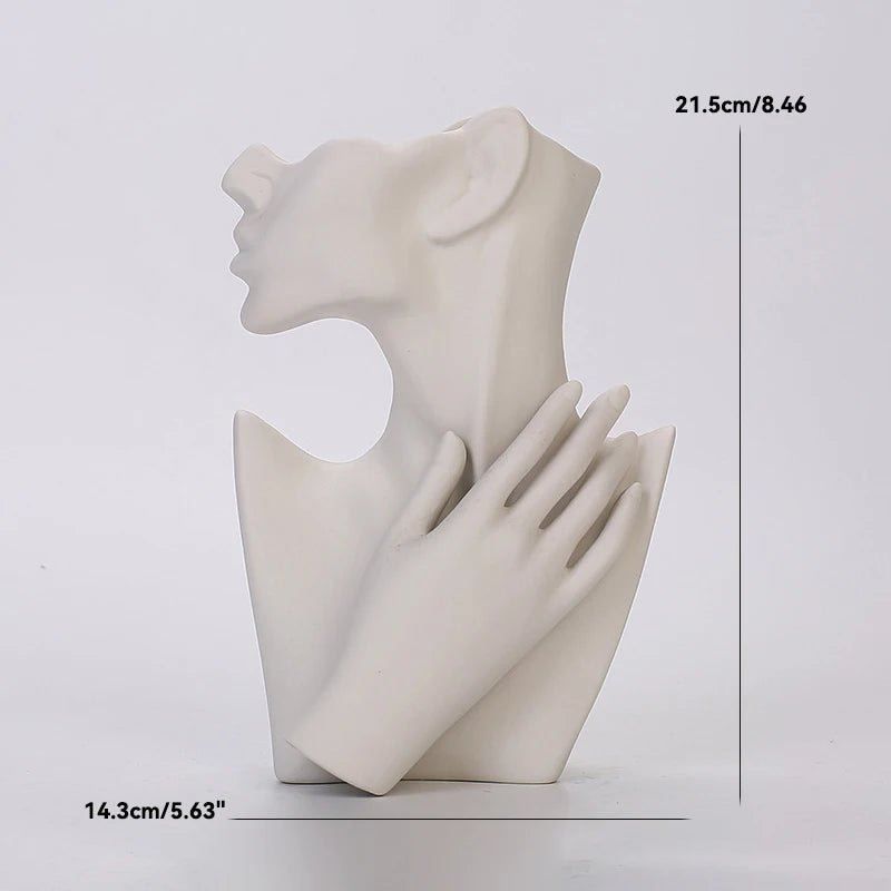 Sculptural Elegance: Body Art Vase (Statement Piece for Modern Homes)