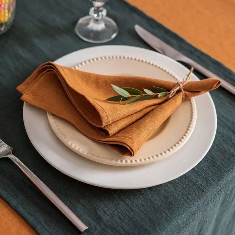 Linen Napkins (100% Natural! Elevate Every Table)