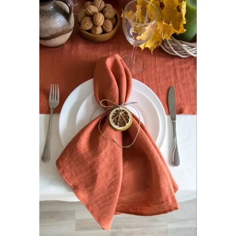 Linen Napkins (100% Natural! Elevate Every Table)