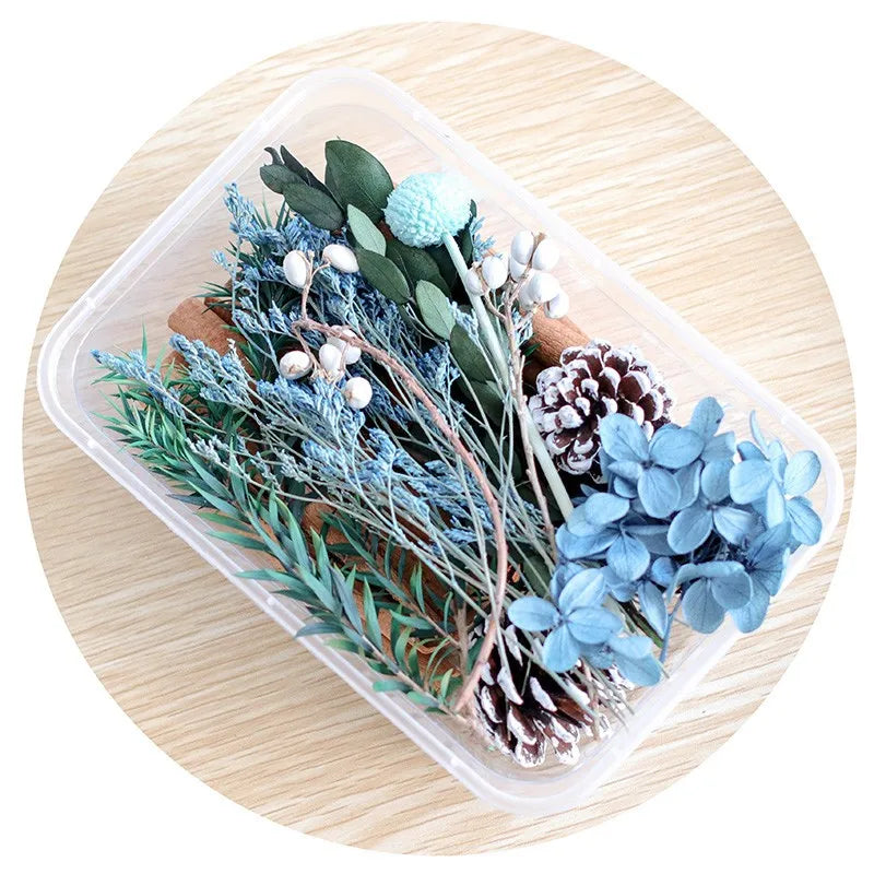 Mixed Real Dried Flower Box for DIY Crafts and Decor