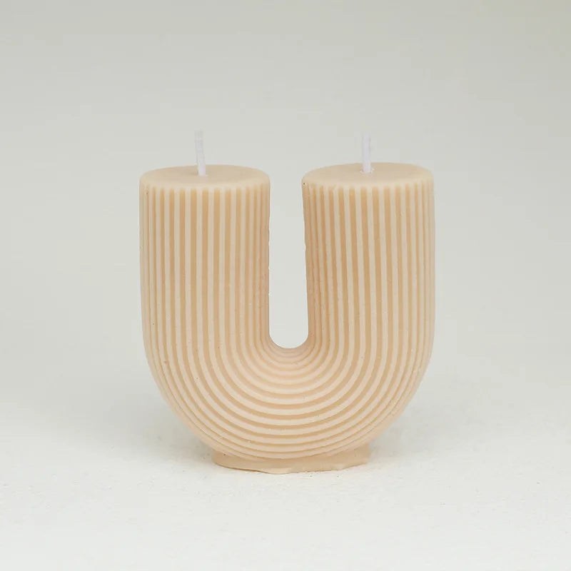 U-Shaped Scented Candles - Home Decor