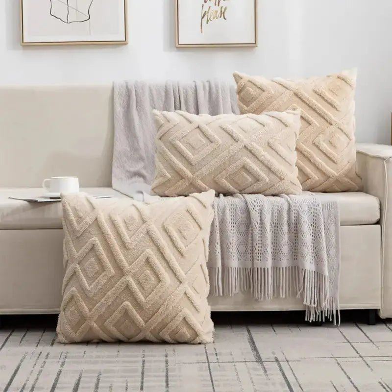 Cozy Winter Throw Pillow (Soft & Plush)