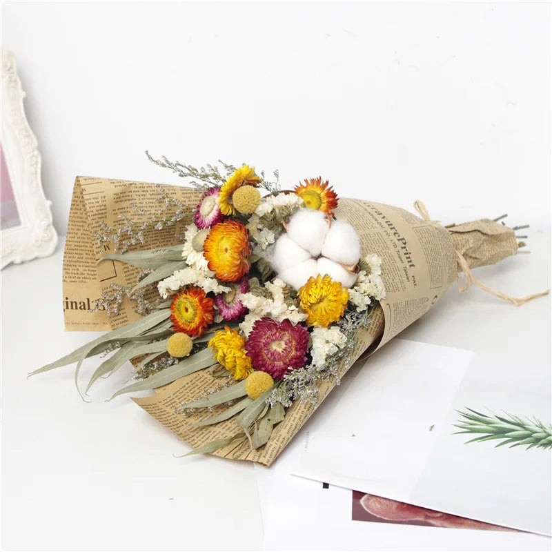 Dried Rose Bouquet: Real Flowers, Lasting Gift