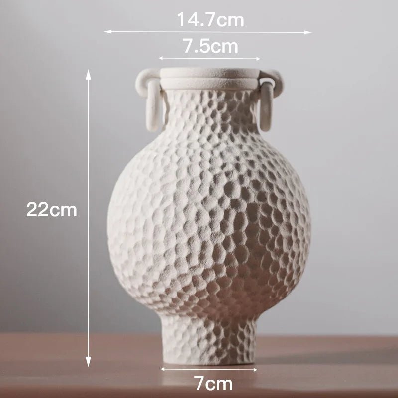 Handcrafted Nordic Vase: Elevate Your Home with Modern Farmhouse Charm