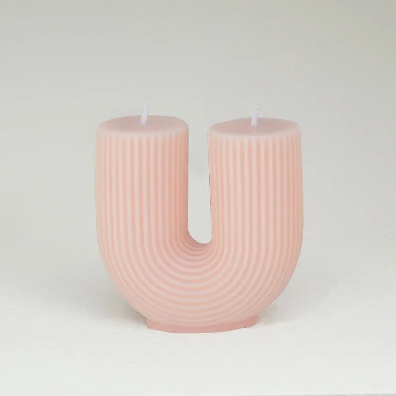 U-Shaped Scented Candles - Home Decor