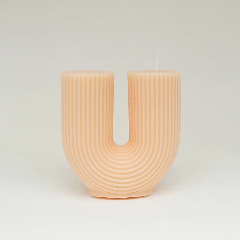 U-Shaped Scented Candles - Home Decor