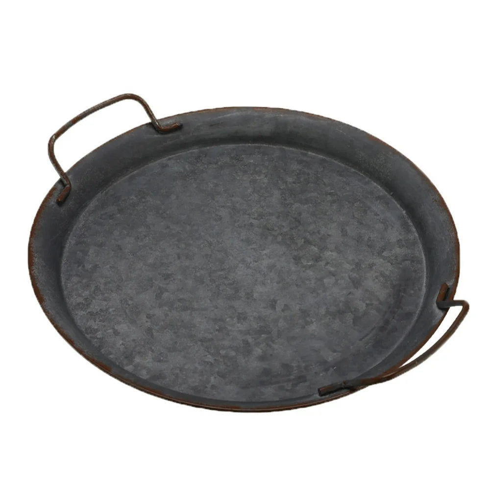 Metal Iron Tray for Home and Restaurant