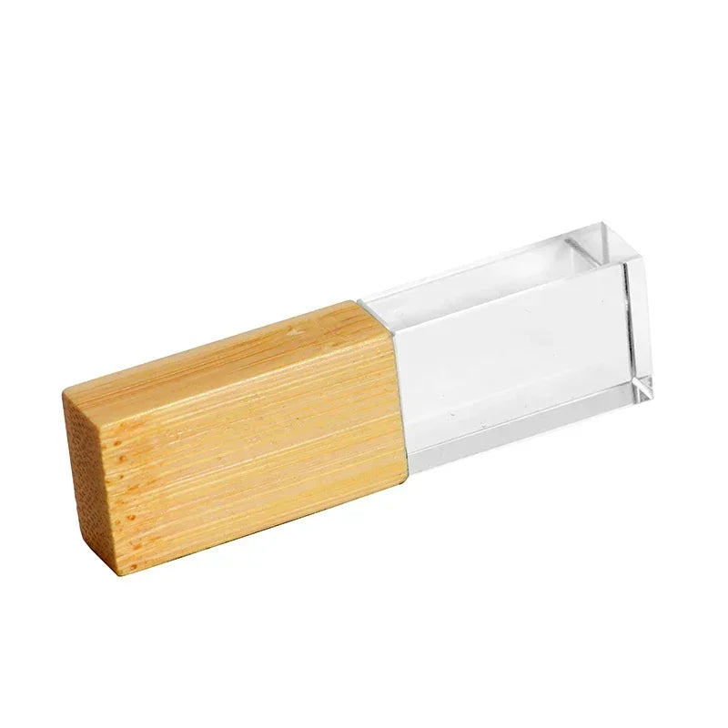 Gift USB Flash Drive: Crystal Wood