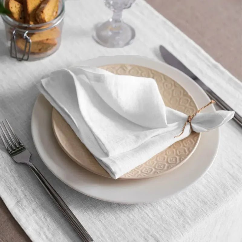 Linen Napkins (100% Natural! Elevate Every Table)