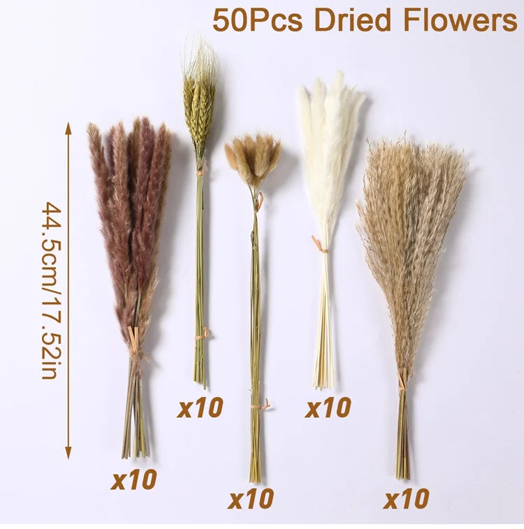 Dried Pampas Grass Bouquet