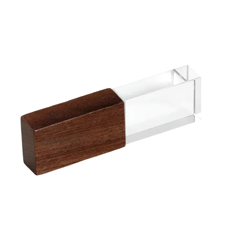 Gift USB Flash Drive: Crystal Wood