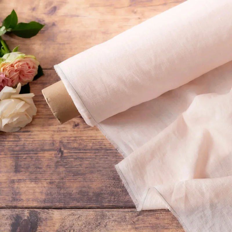 Premium Linen Tablecloth: Natural Fabric Dining Room Decor