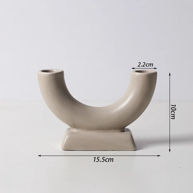 Industrial Wabi-Sabi: Concrete Candle Holder for Japandi Living