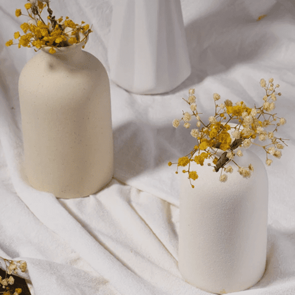 Minimalist Ceramic Vase: Versatile Beauty for Every Room (Gift-Ready!)