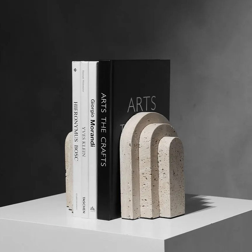 Wabi-Sabi Arch: Marble Ornament for Japandi Minimalism