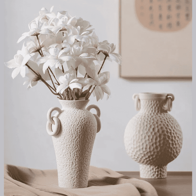 Handcrafted Nordic Vase: Elevate Your Home with Modern Farmhouse Charm