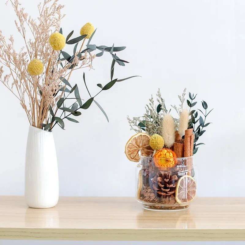 Mixed Real Dried Flower Box for DIY Crafts and Decor