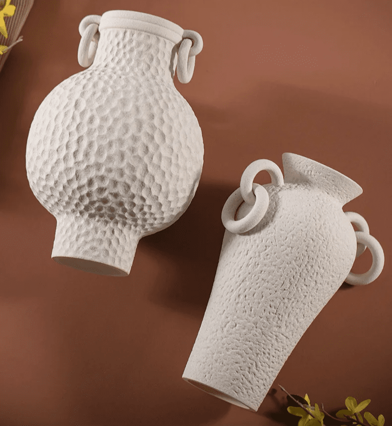 Handcrafted Nordic Vase: Elevate Your Home with Modern Farmhouse Charm