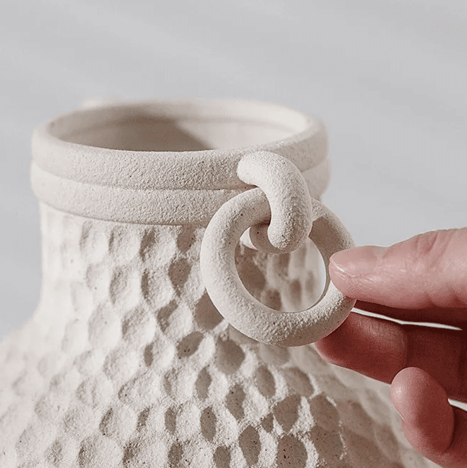 Handcrafted Nordic Vase: Elevate Your Home with Modern Farmhouse Charm