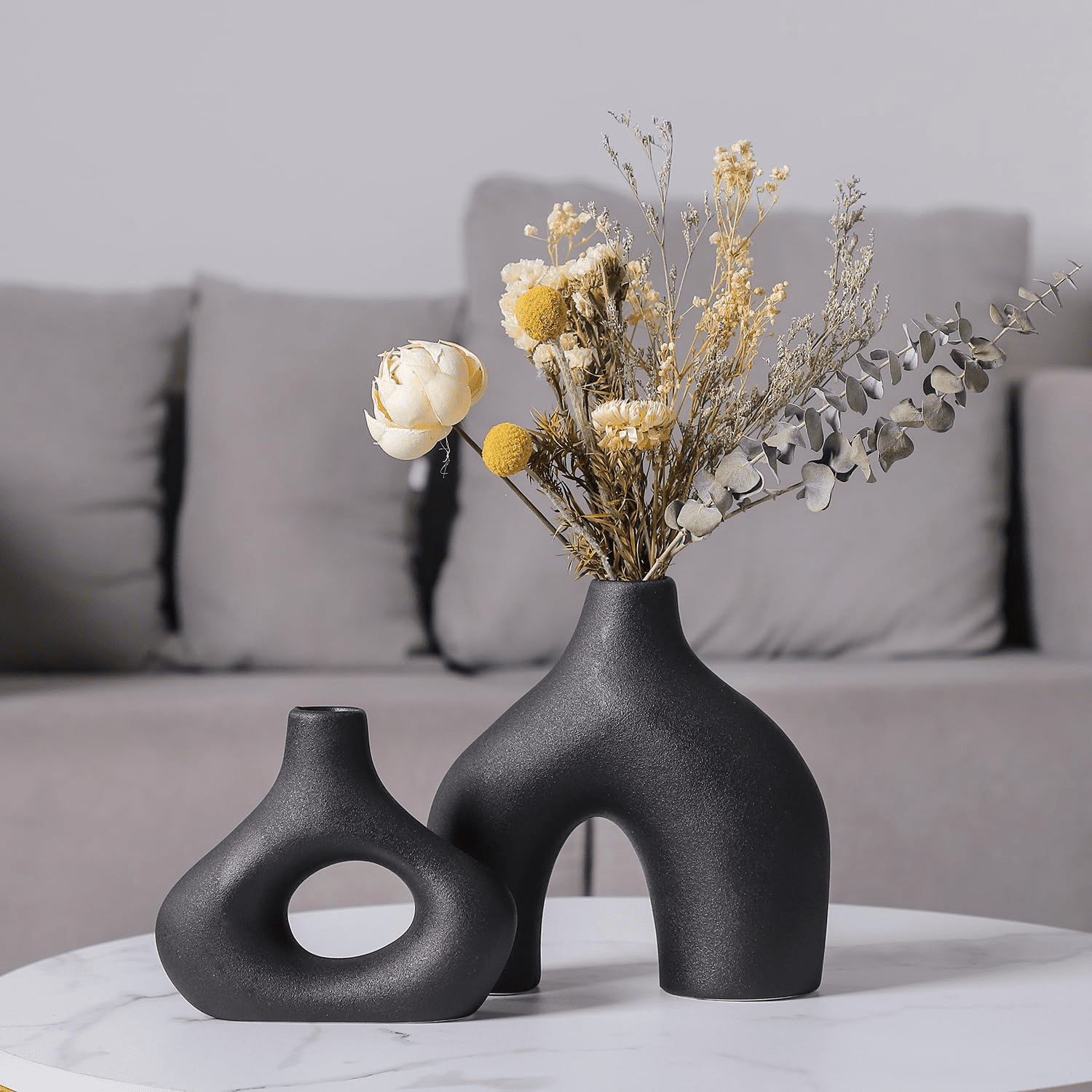 Modern Nordic Vase for Home & Office (Flowers or Decor)